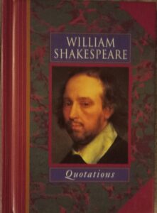 Image of book about Shakespeare